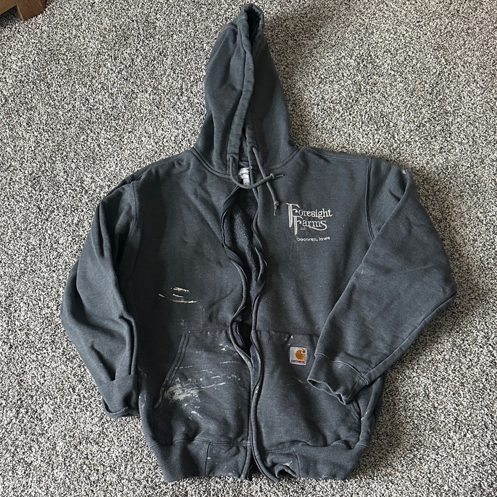 Carhartt Black Hooded Jacket